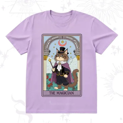 Purplehecate The Magician Cat Tarot T-Shirt