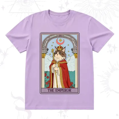 Purplehecate The Emperor Cat Tarot T-Shirt