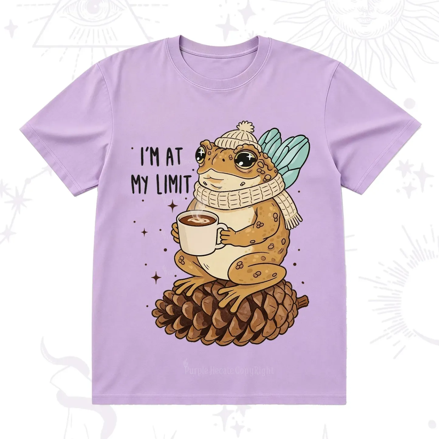 Purplehecate I'm At My Limit Funny Frog T-Shirt