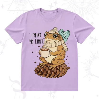 Purplehecate I'm At My Limit Funny Frog T-Shirt
