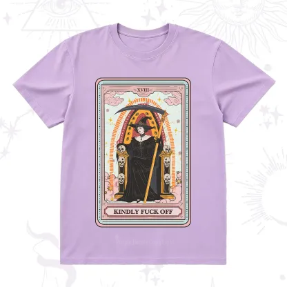Purplehecate The Kindly Fuck Off Tarot T-Shirt