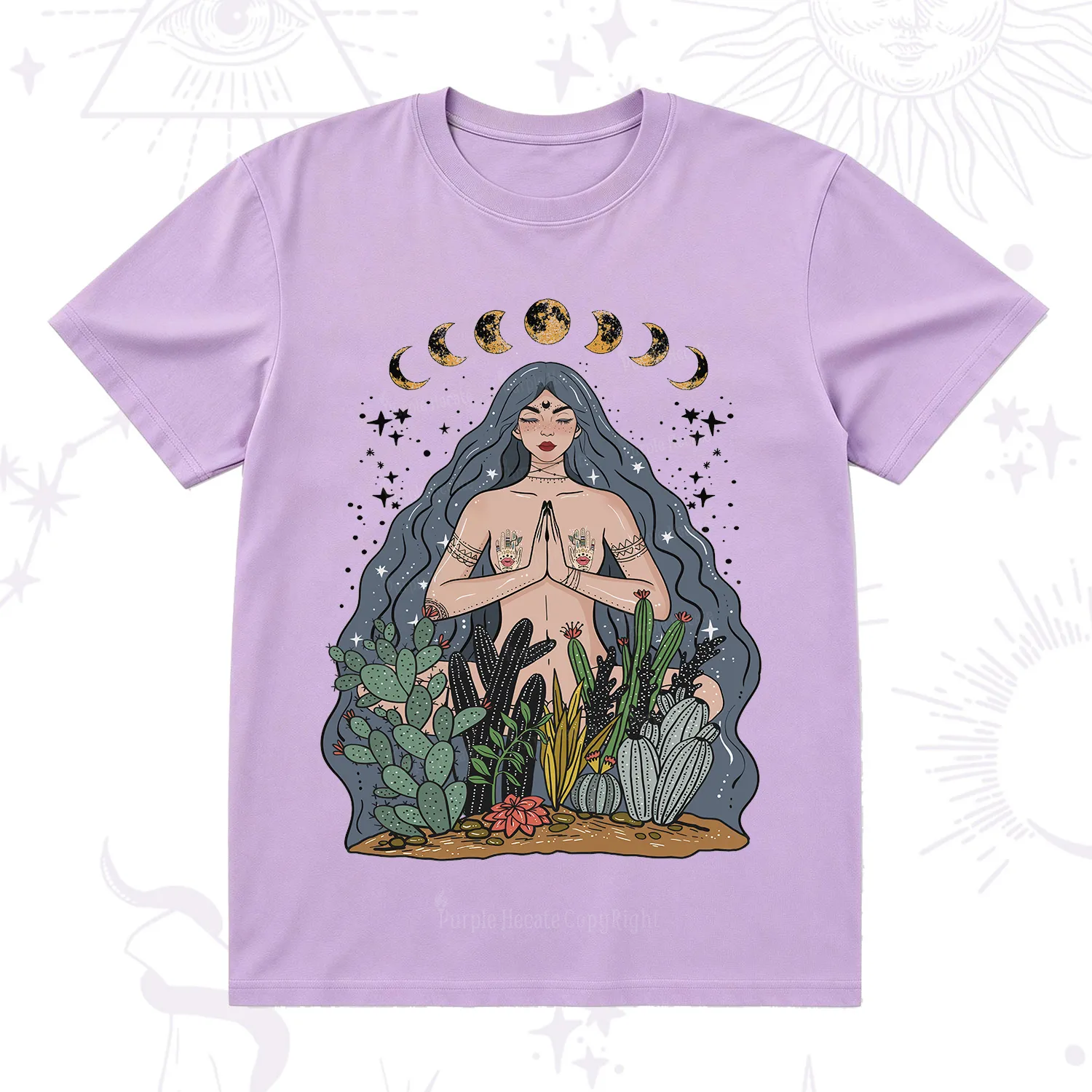 Purplehecate Goddess of Growth T-Shirt