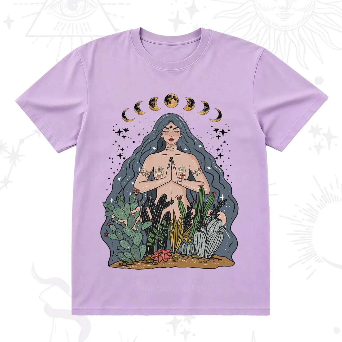 Purplehecate Goddess of Growth T-Shirt