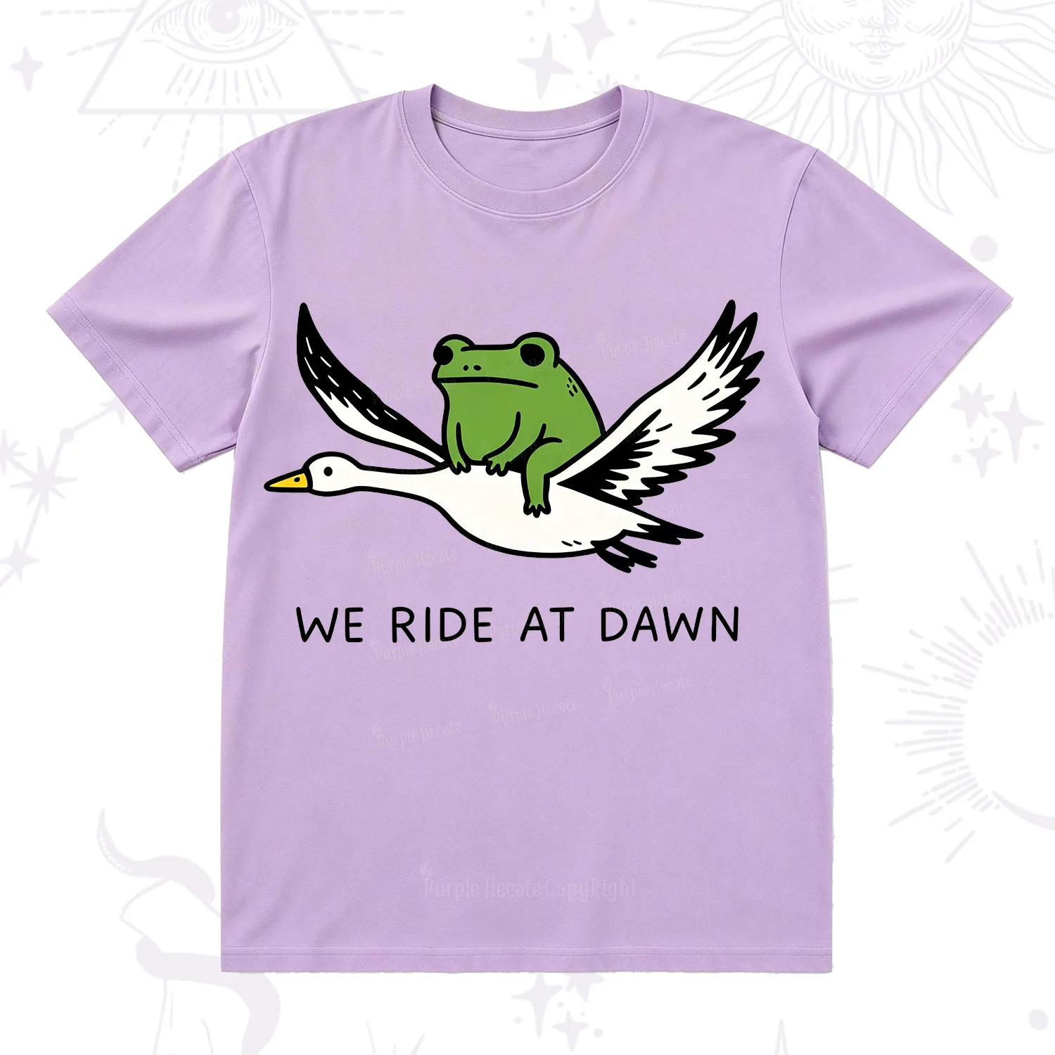 Purplehecate We Ride at Dawn T-Shirt