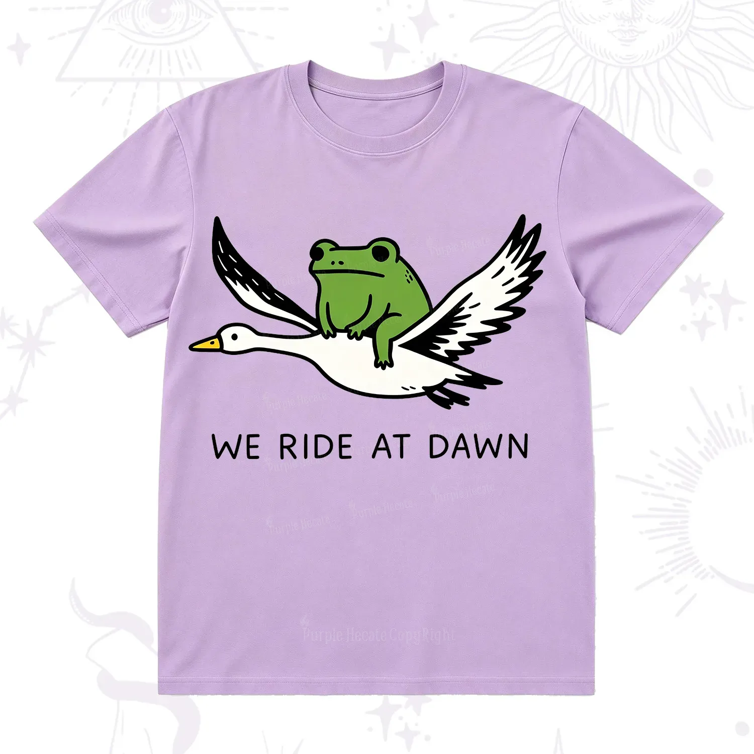 Purplehecate We Ride at Dawn T-Shirt