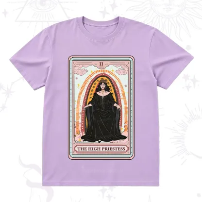 Purplehecate The High Priestess Tarot T-Shirt