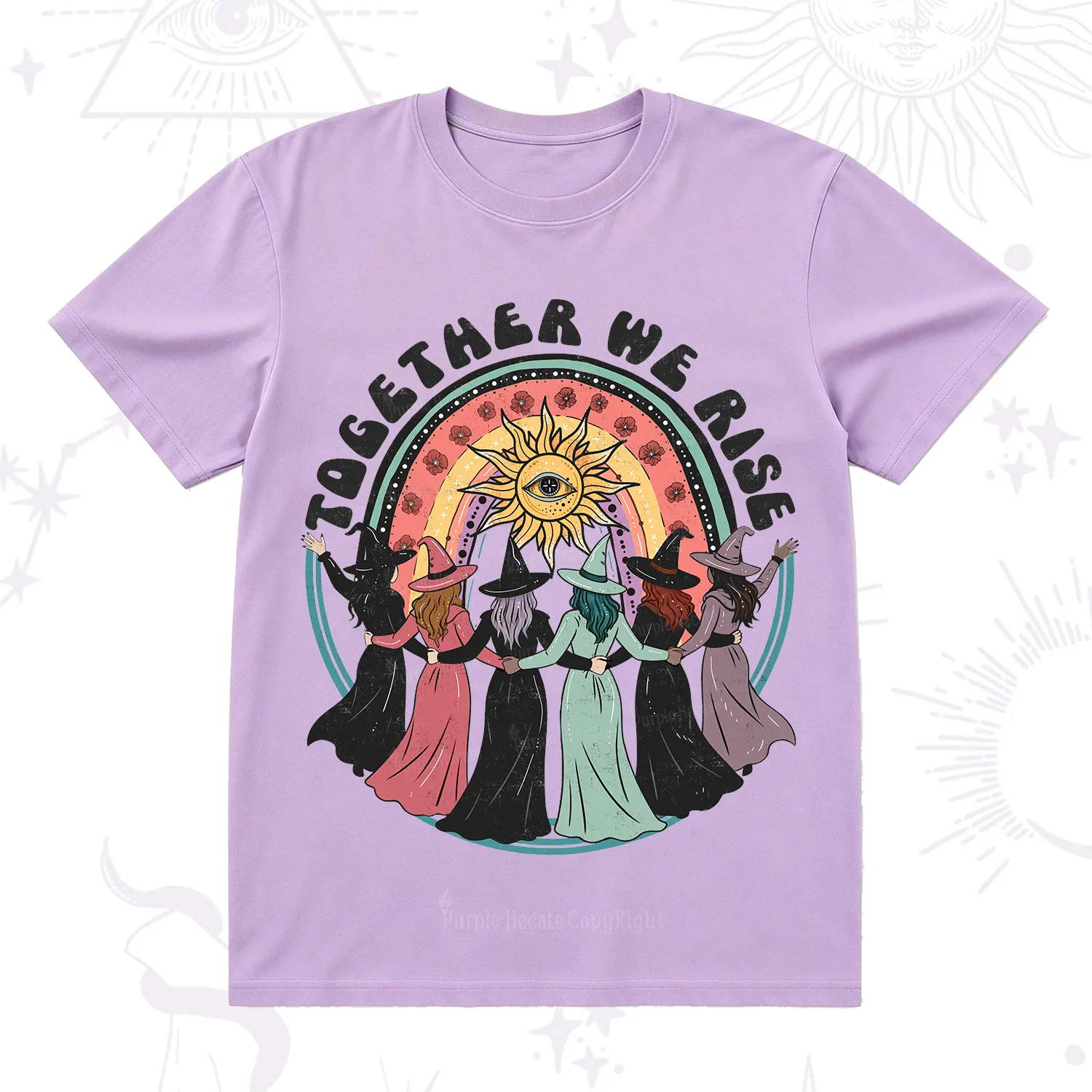 Purplehecate Together We Rise T-Shirt