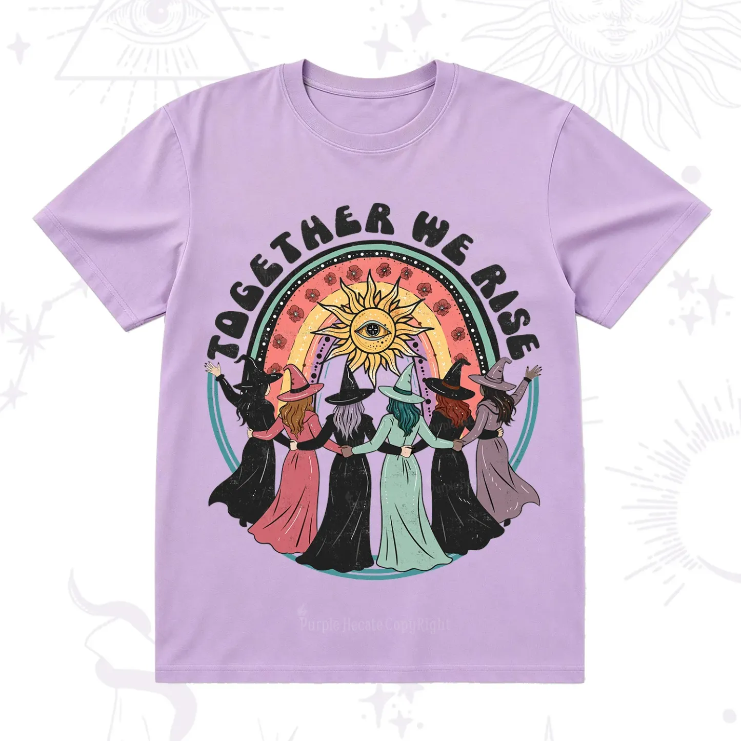 Purplehecate Together We Rise T-Shirt