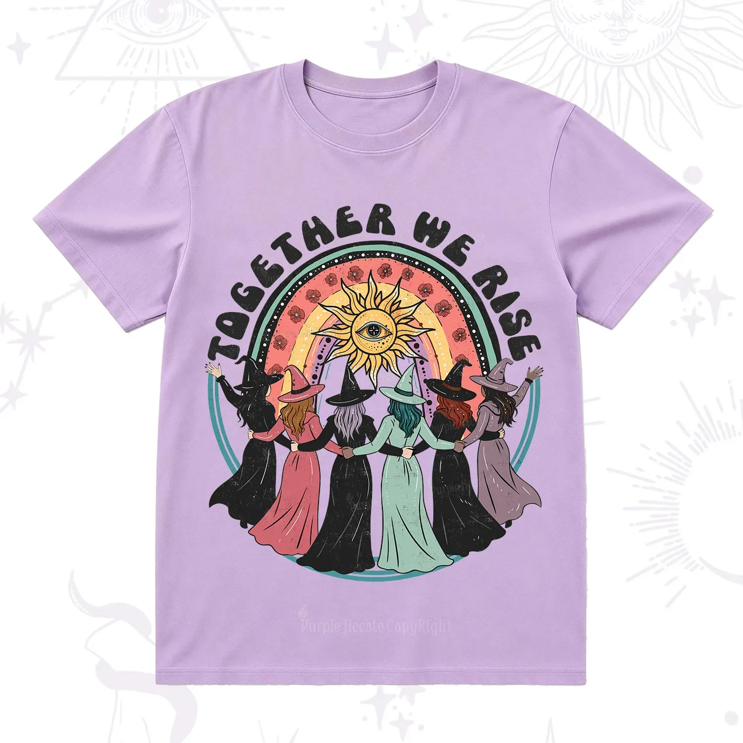 Purplehecate Together We Rise T-Shirt