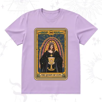 Purplehecate The Queen of Cups Tarot T-Shirt