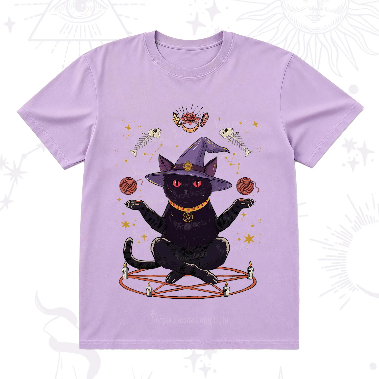 Purplehecate Meowitch Rituals T-Shirt