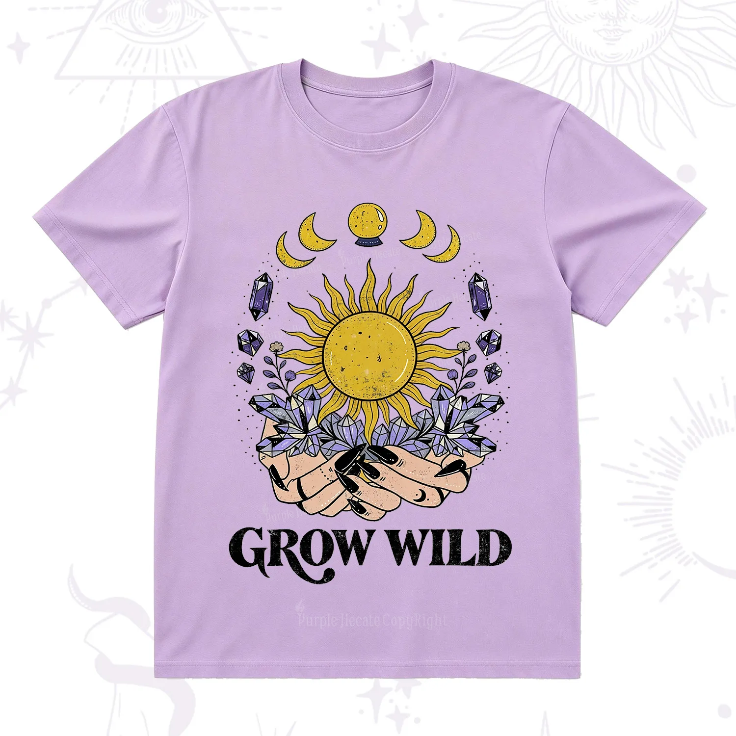 Purplehecate Grow Wild T-Shirt