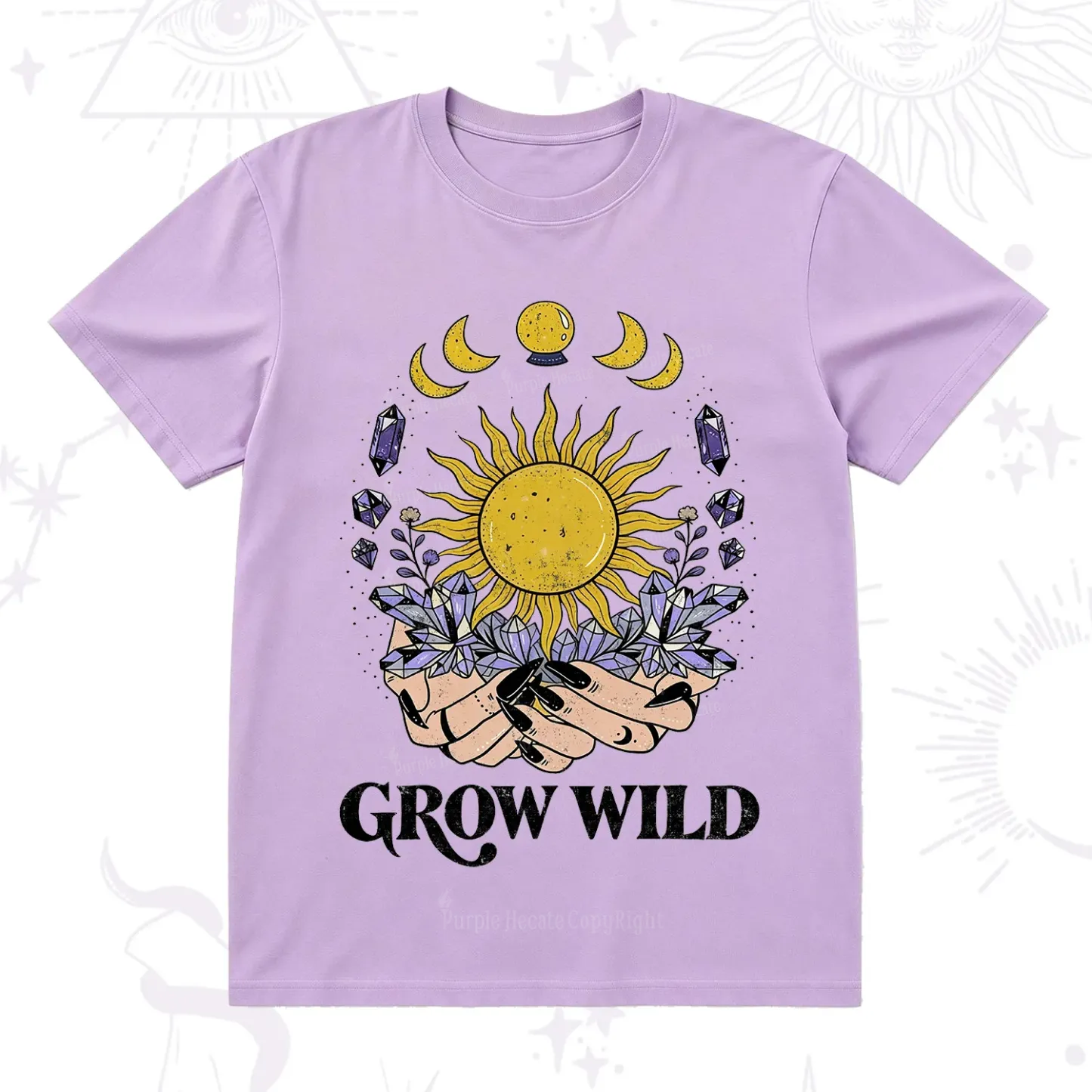 Purplehecate Grow Wild T-Shirt