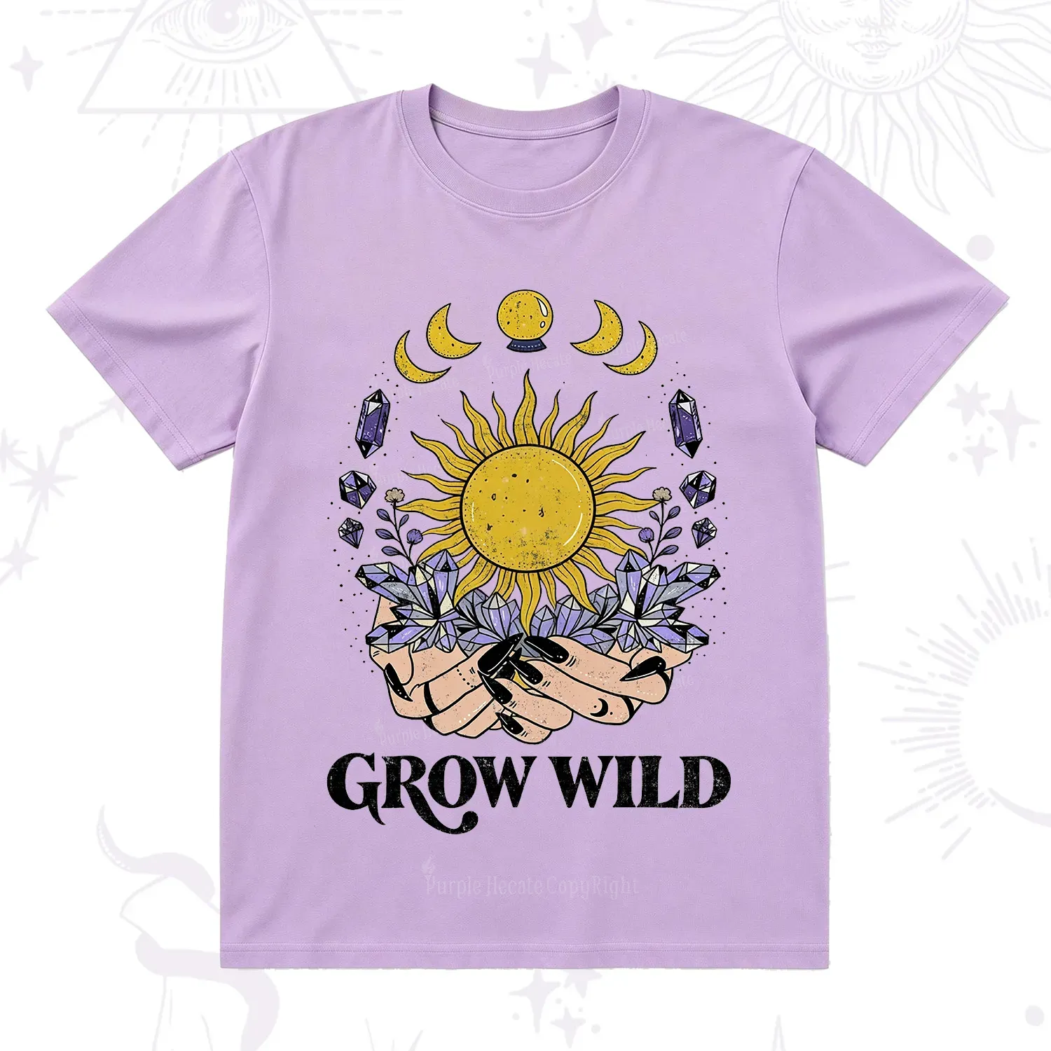 Purplehecate Grow Wild T-Shirt