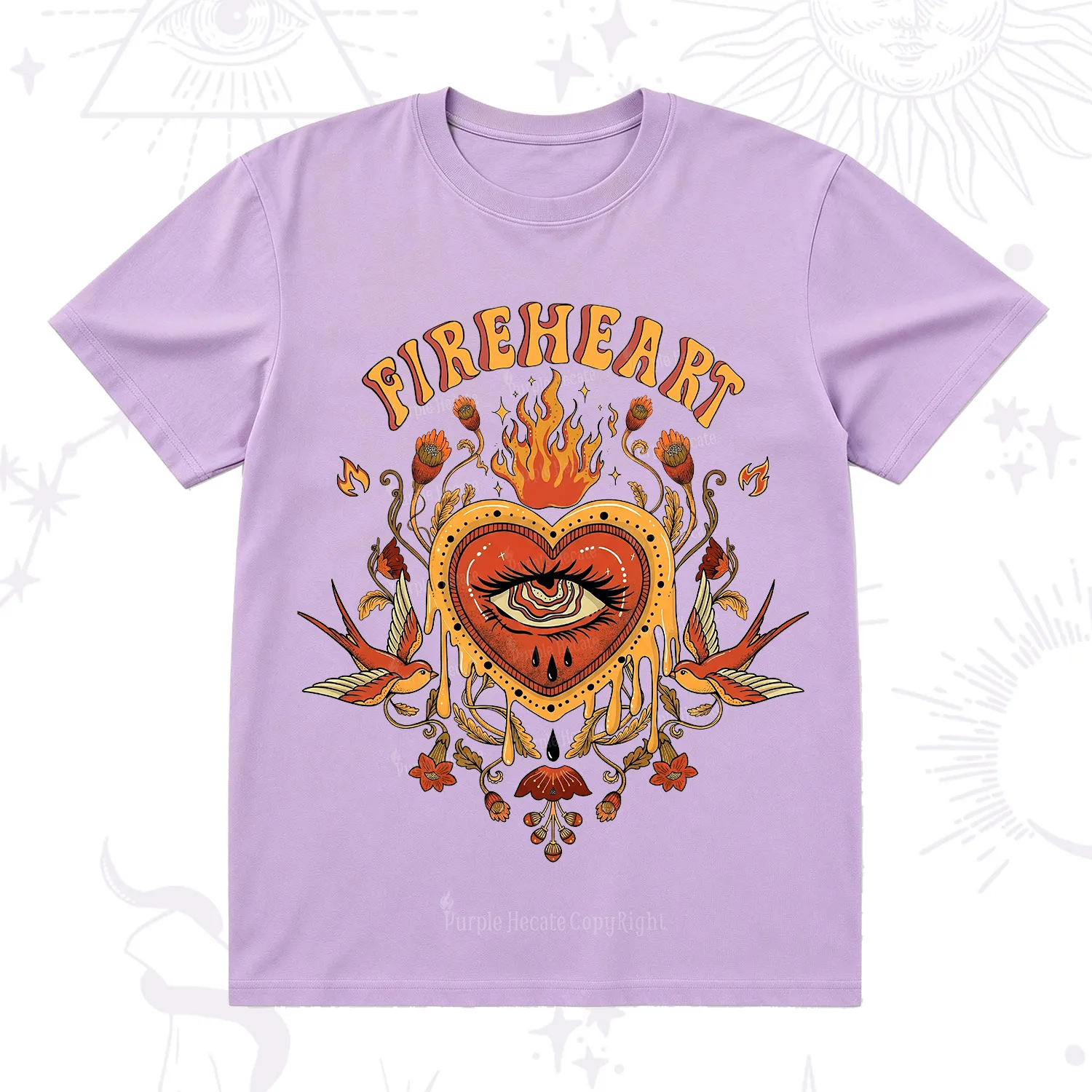 Purplehecate Fireheart T-Shirt