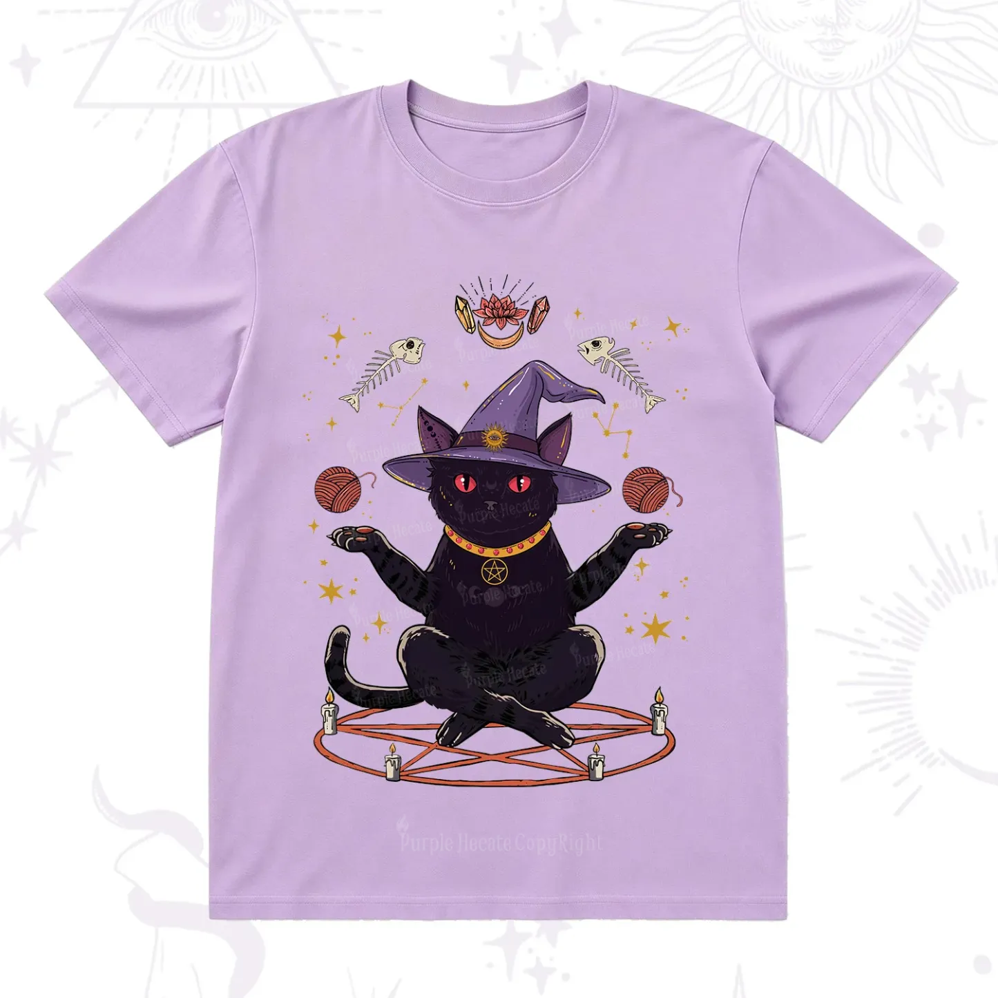 Purplehecate Meowitch Rituals T-Shirt