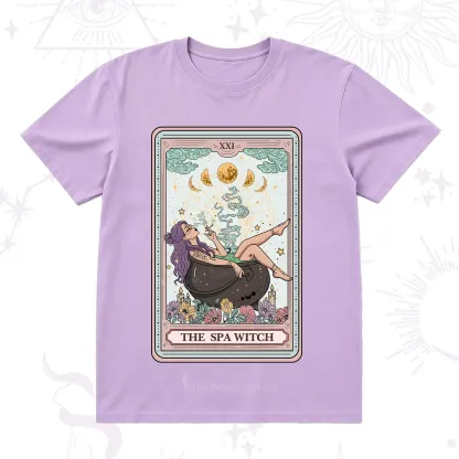 Purplehecate The Spa Witch Tarot Card T-Shirt
