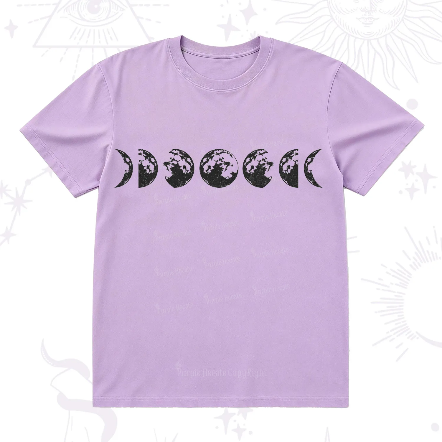 Purplehecate Moon Phases T-Shirt