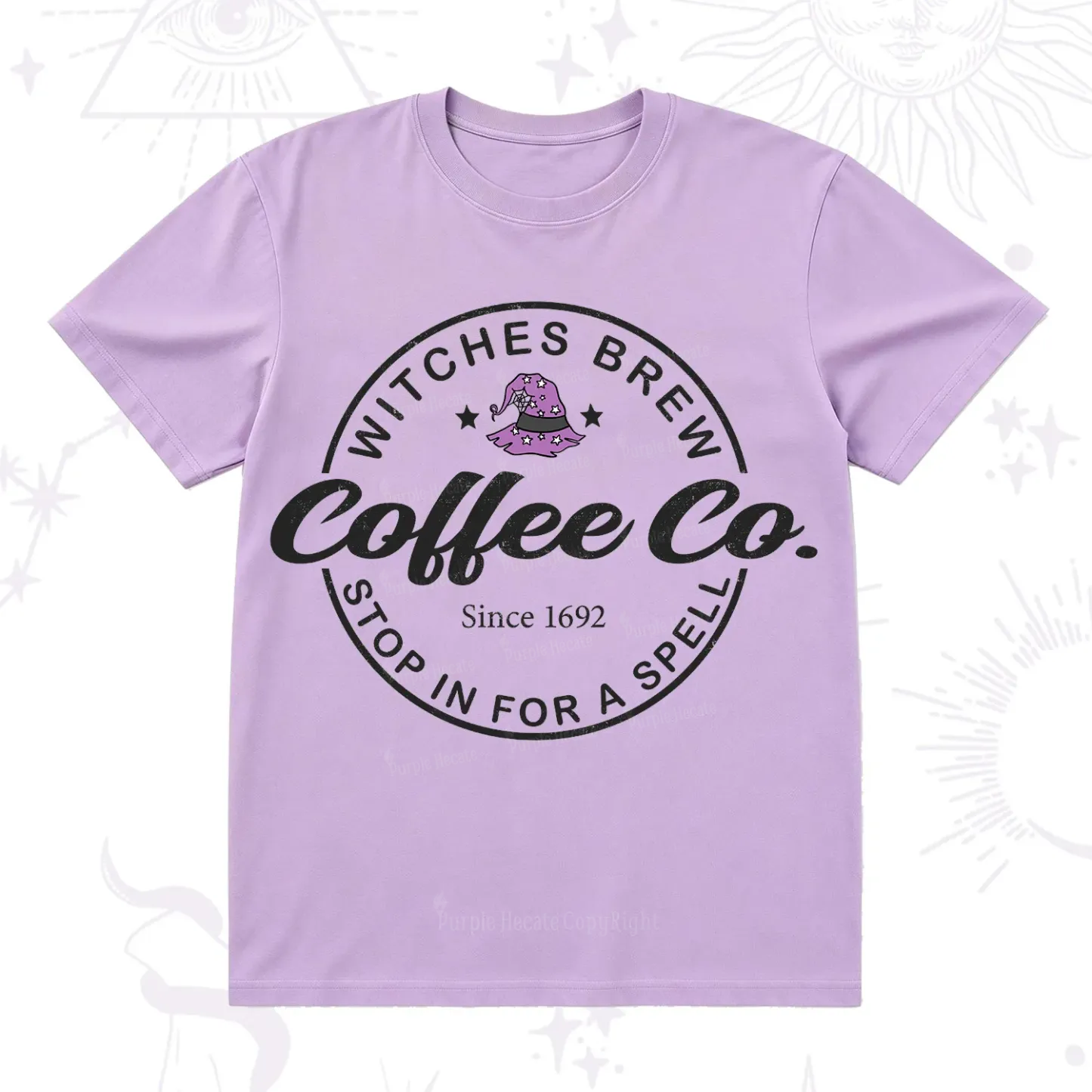 Purplehecate Witches Brew Coffee Co T-Shirt