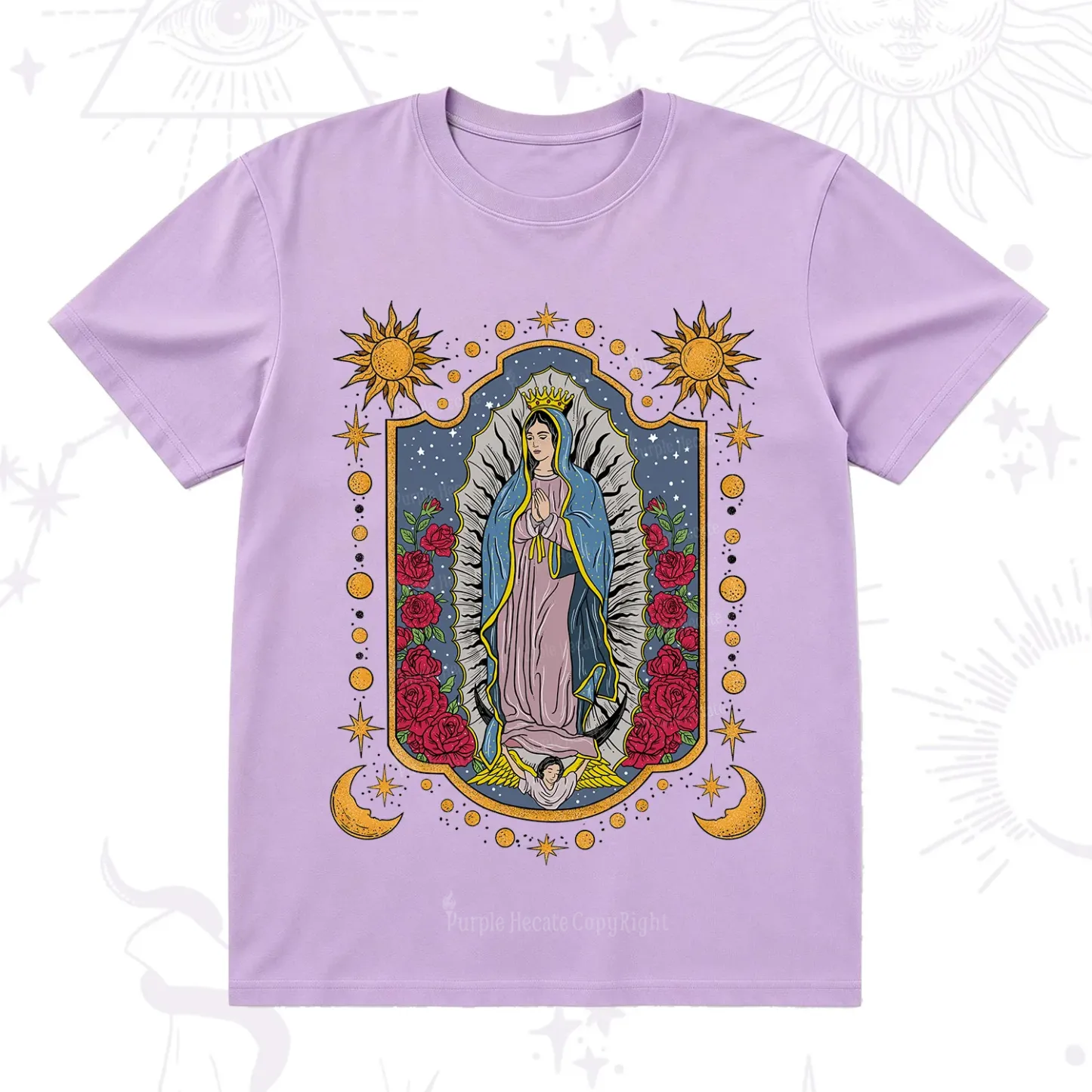 Purplehecate Our Lady of Guadalupe T-Shirt