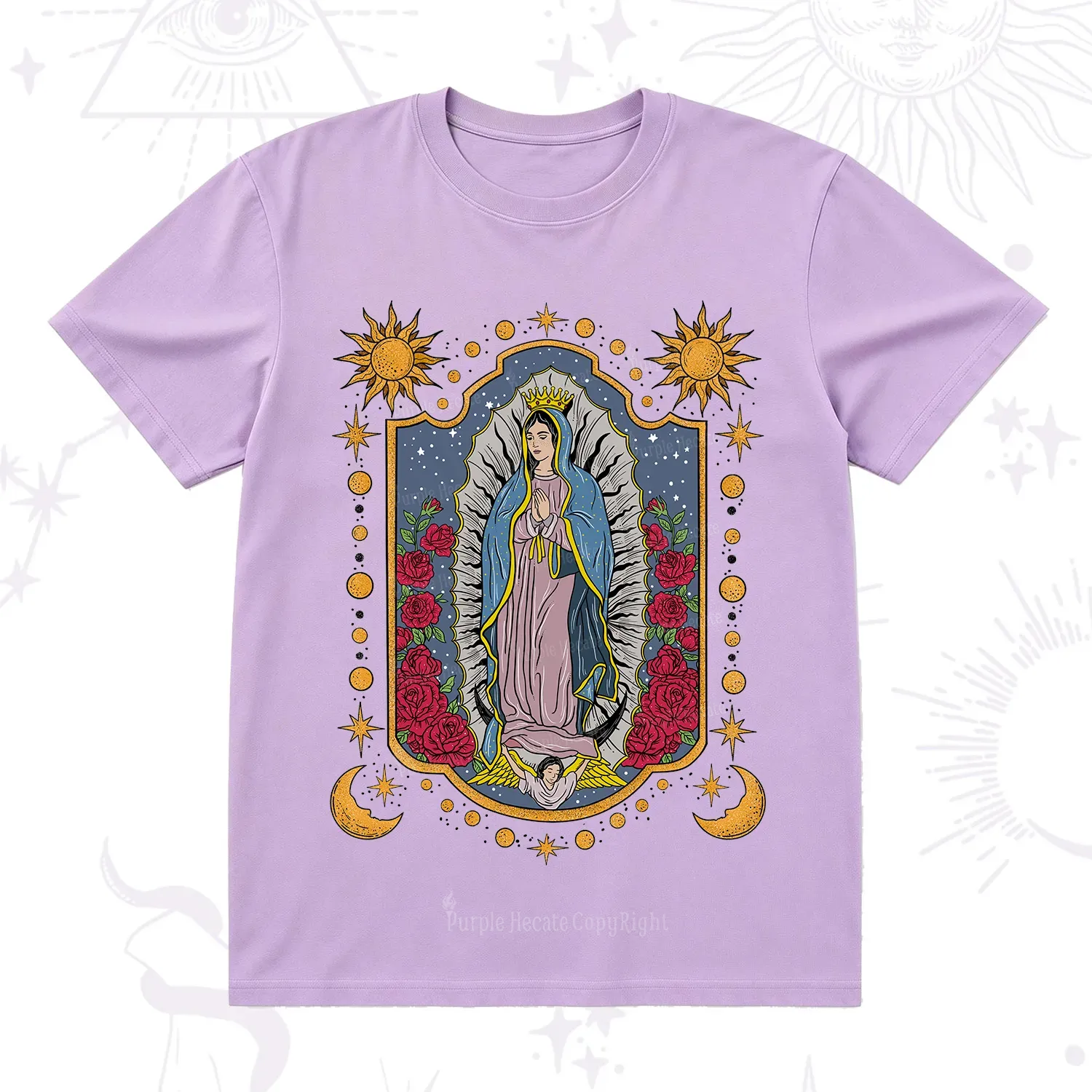 Purplehecate Our Lady of Guadalupe T-Shirt