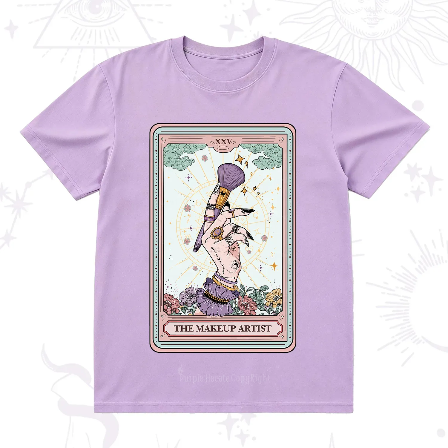 Purplehecate The Makeup Artist Tarot T-Shirt
