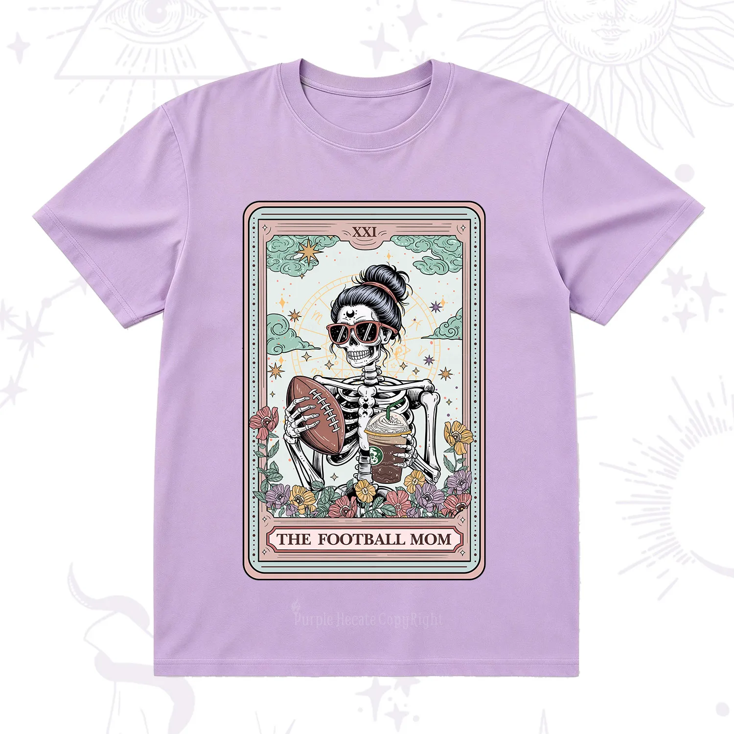 Purplehecate The Football Mom Tarot T-Shirt