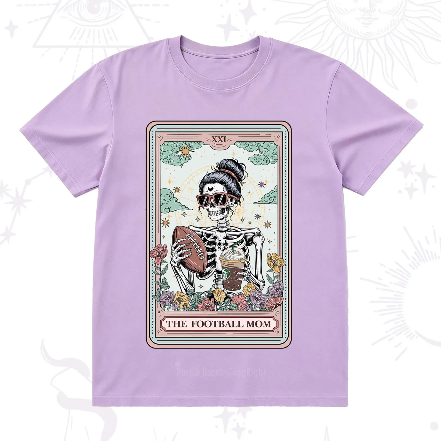 Purplehecate The Football Mom Tarot T-Shirt