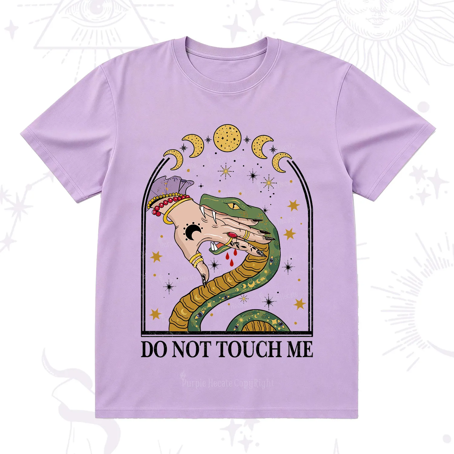 Purplehecate Do Not Touch Me T-Shirt
