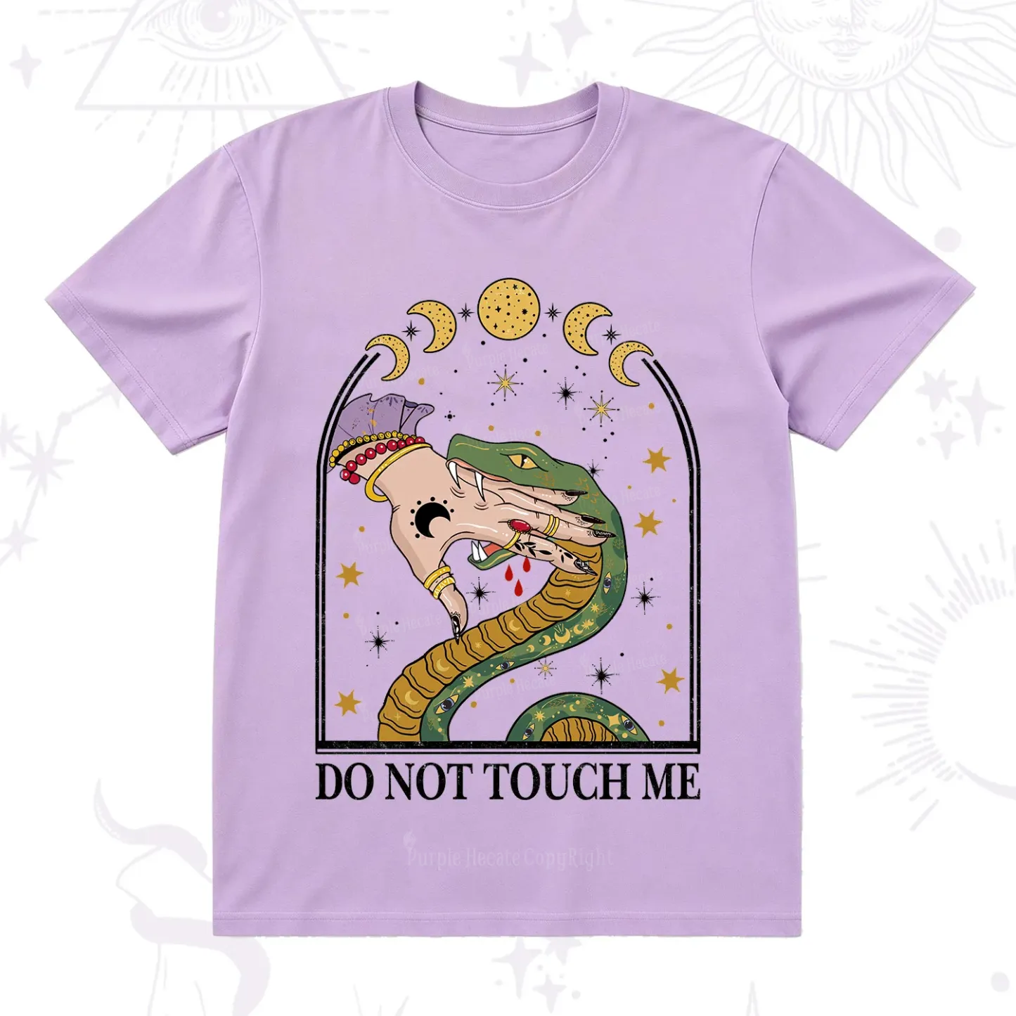 Purplehecate Do Not Touch Me T-Shirt