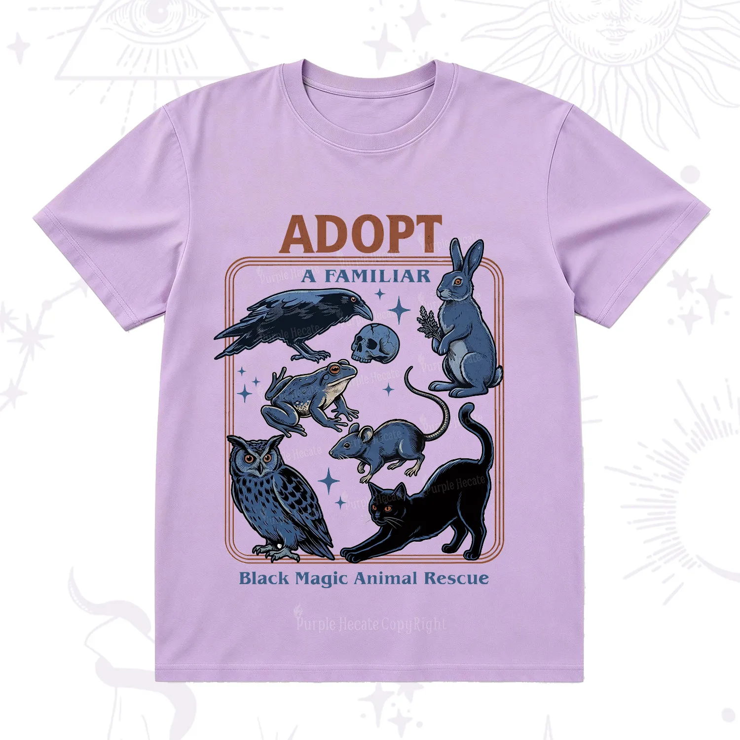 Purplehecate Adopt a Familiar T-Shirt