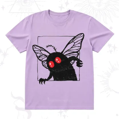 Purplehecate The Curious Mothman T-Shirt