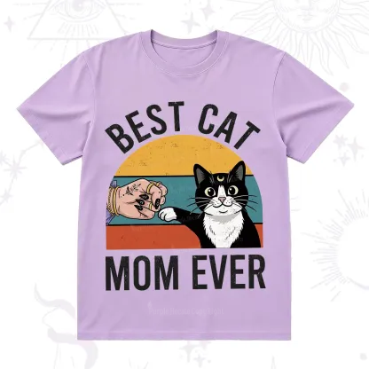 Purplehecate Best Cat Mom Ever T-Shirt