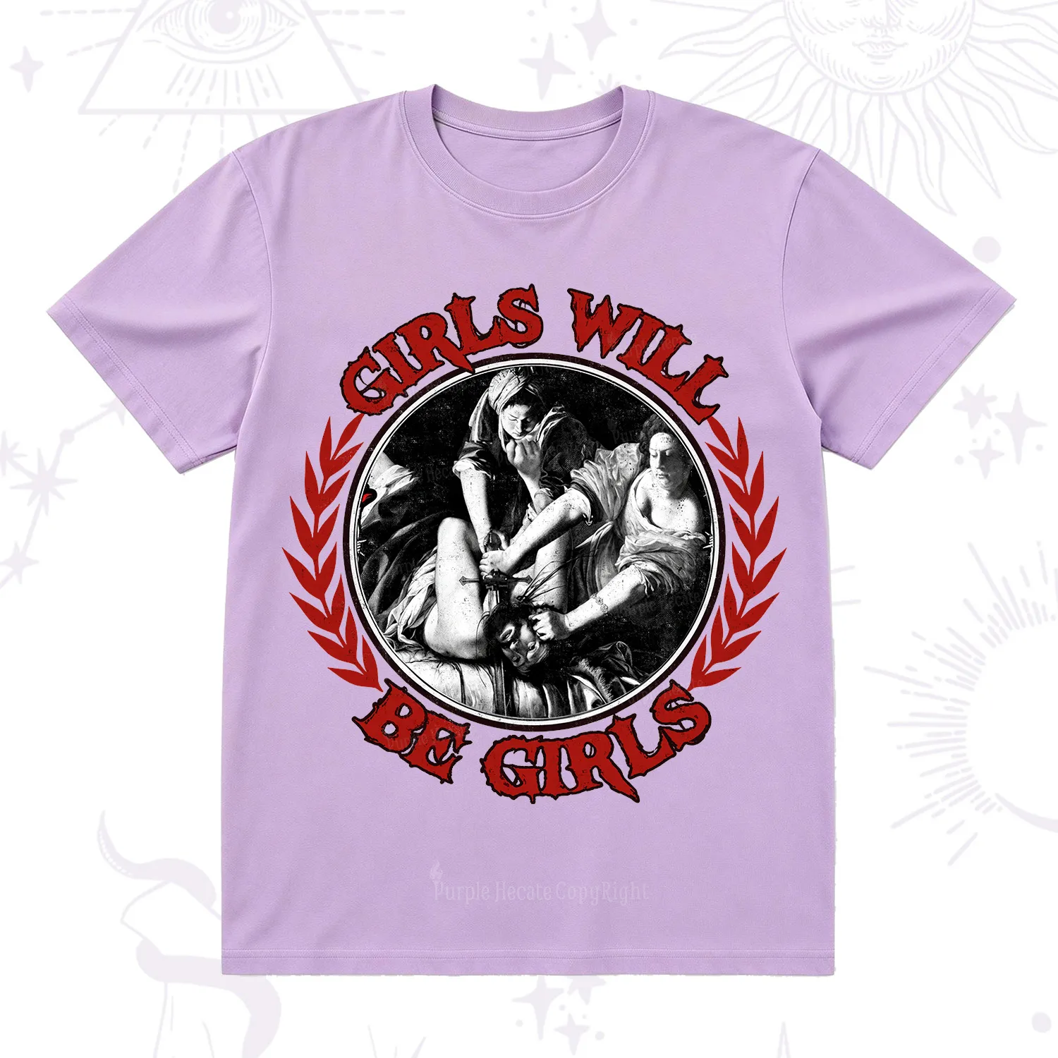 Purplehecate Girls Will Be Girls Witch T-Shirt