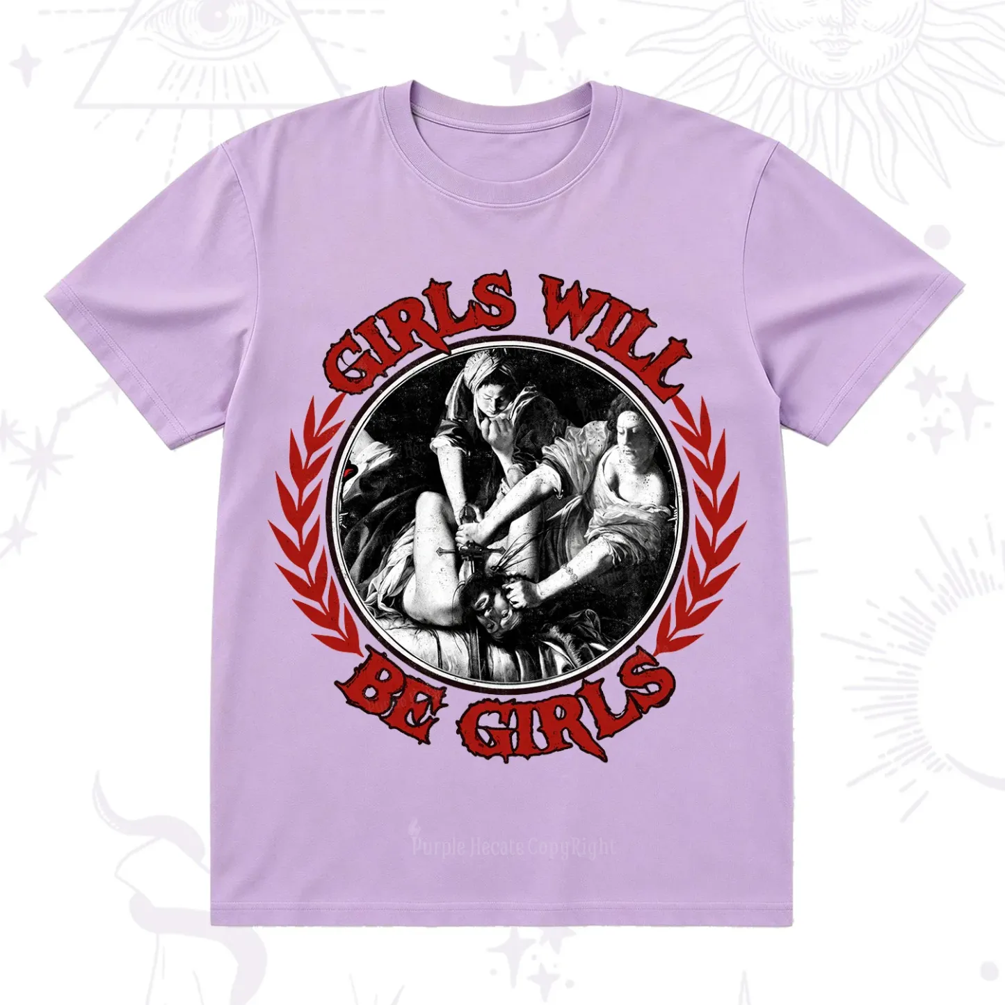 Purplehecate Girls Will Be Girls Witch T-Shirt