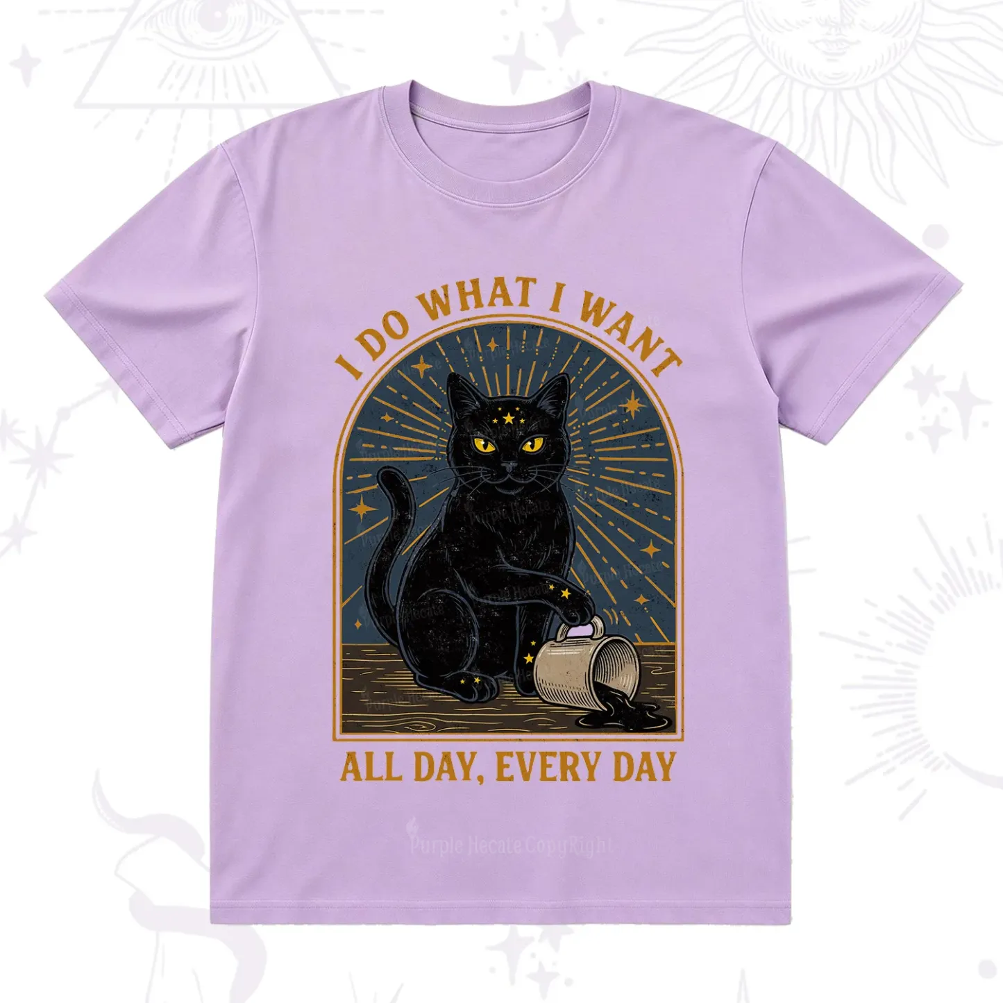 Purplehecate I Do What I What All Day T-Shirt