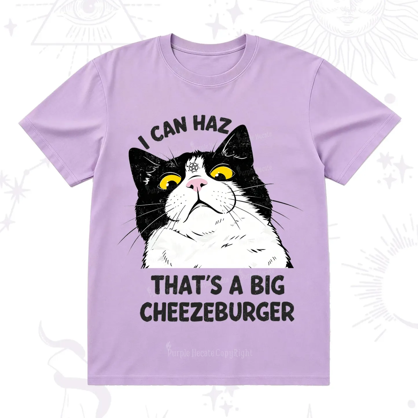 Purplehecate I Can Haz That's A Big Cheezeburger T-Shirt
