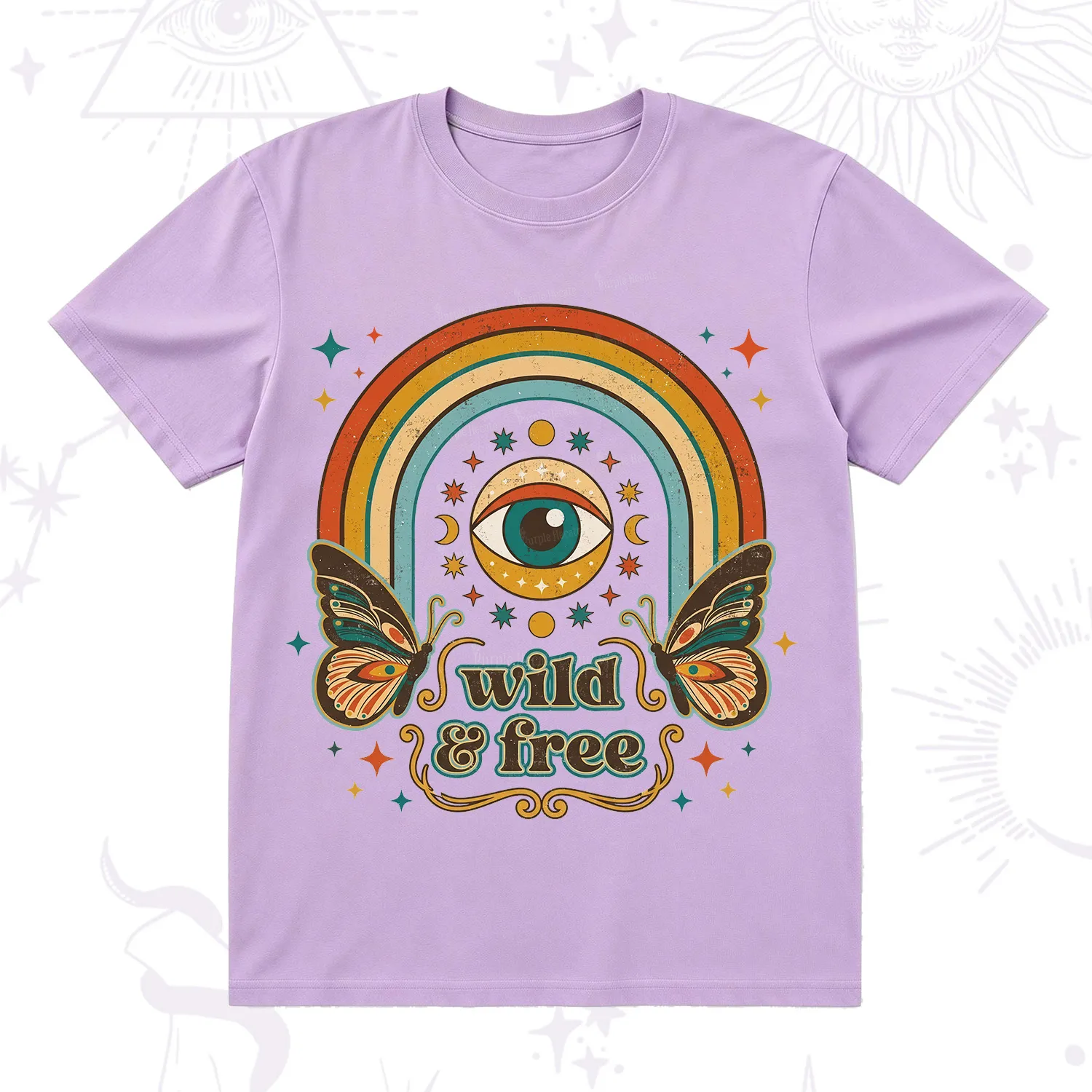 Purplehecate Wild And Free T-Shirt