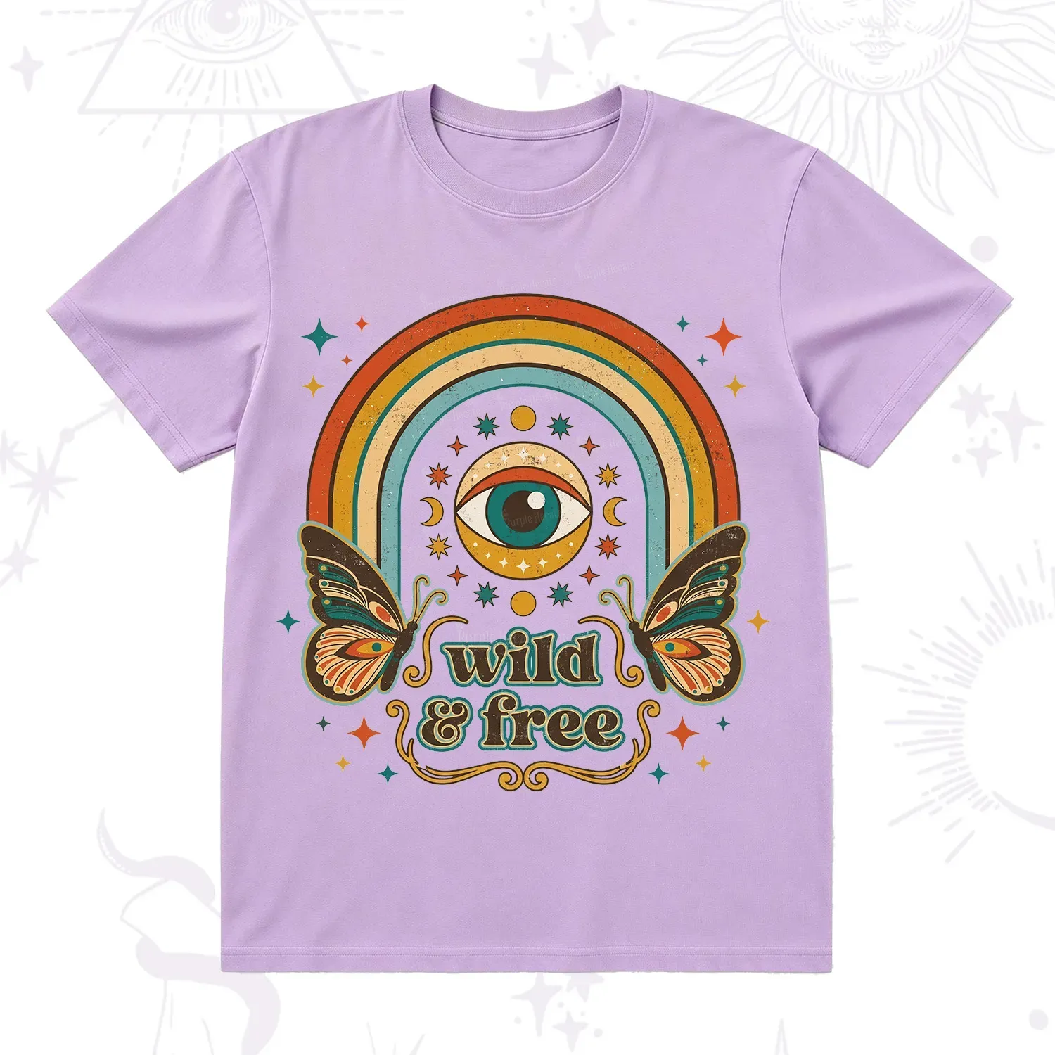 Purplehecate Wild And Free T-Shirt