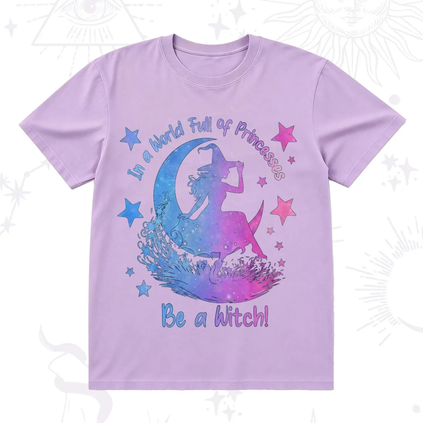 Purplehecate In a World Full of Princesses be a Witch T-Shirt