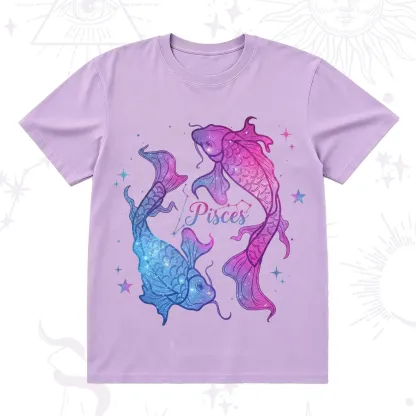 Purplehecate Pisces Zodiac T-Shirt