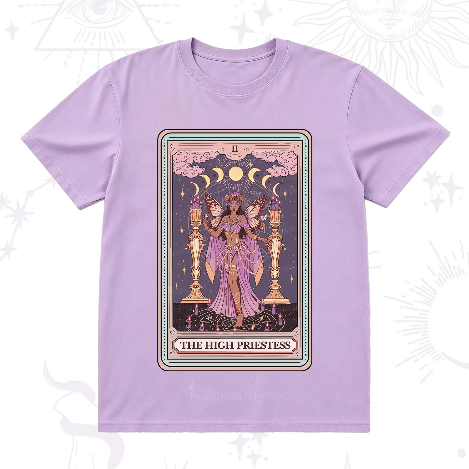 Purplehecate The Mystic High Priestess T-Shirt