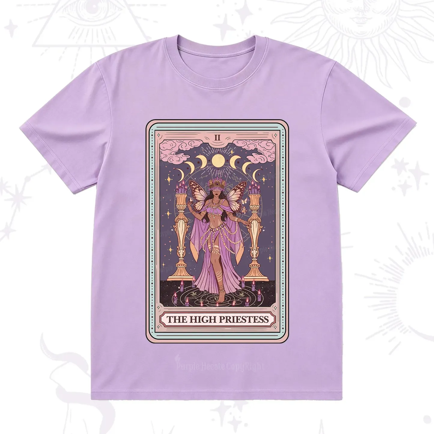 Purplehecate The Mystic High Priestess T-Shirt