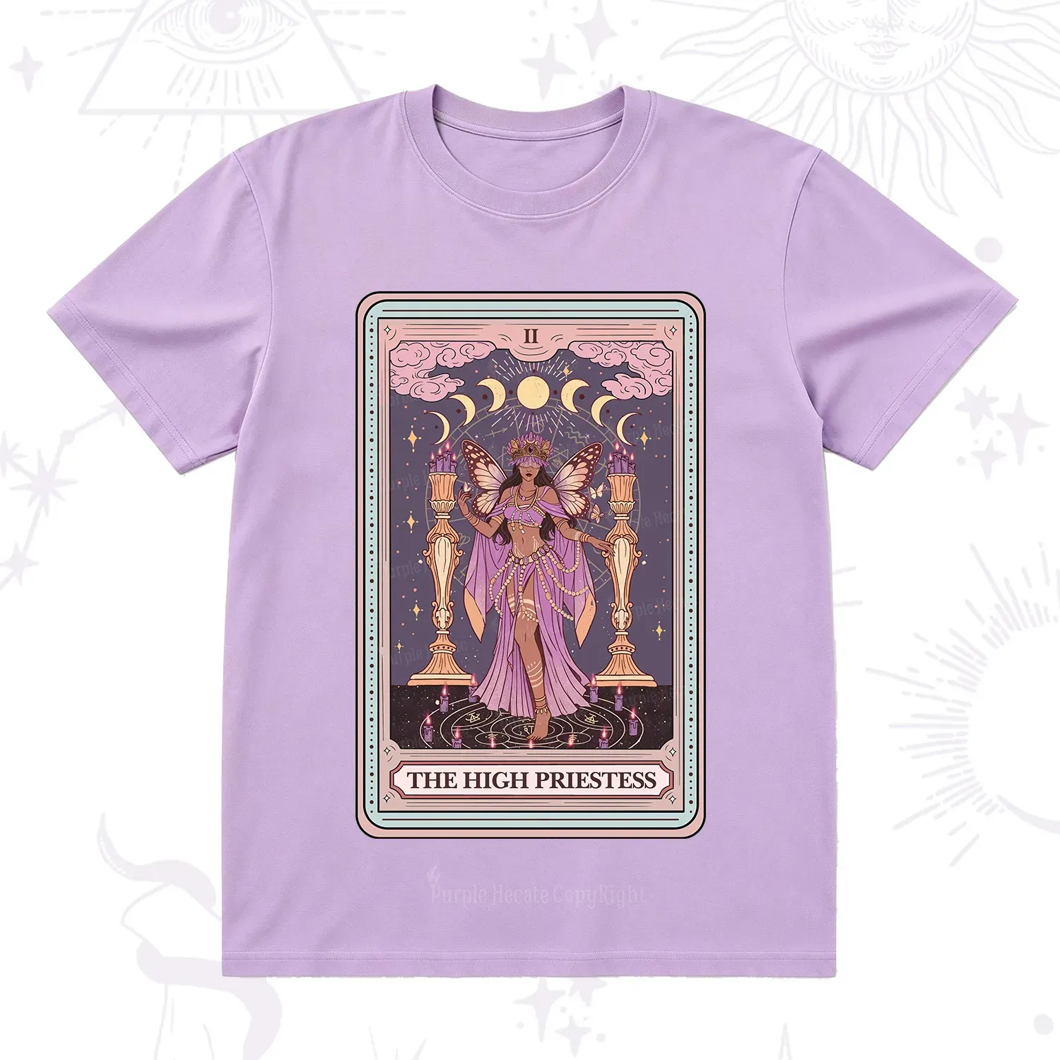 Purplehecate The Mystic High Priestess T-Shirt