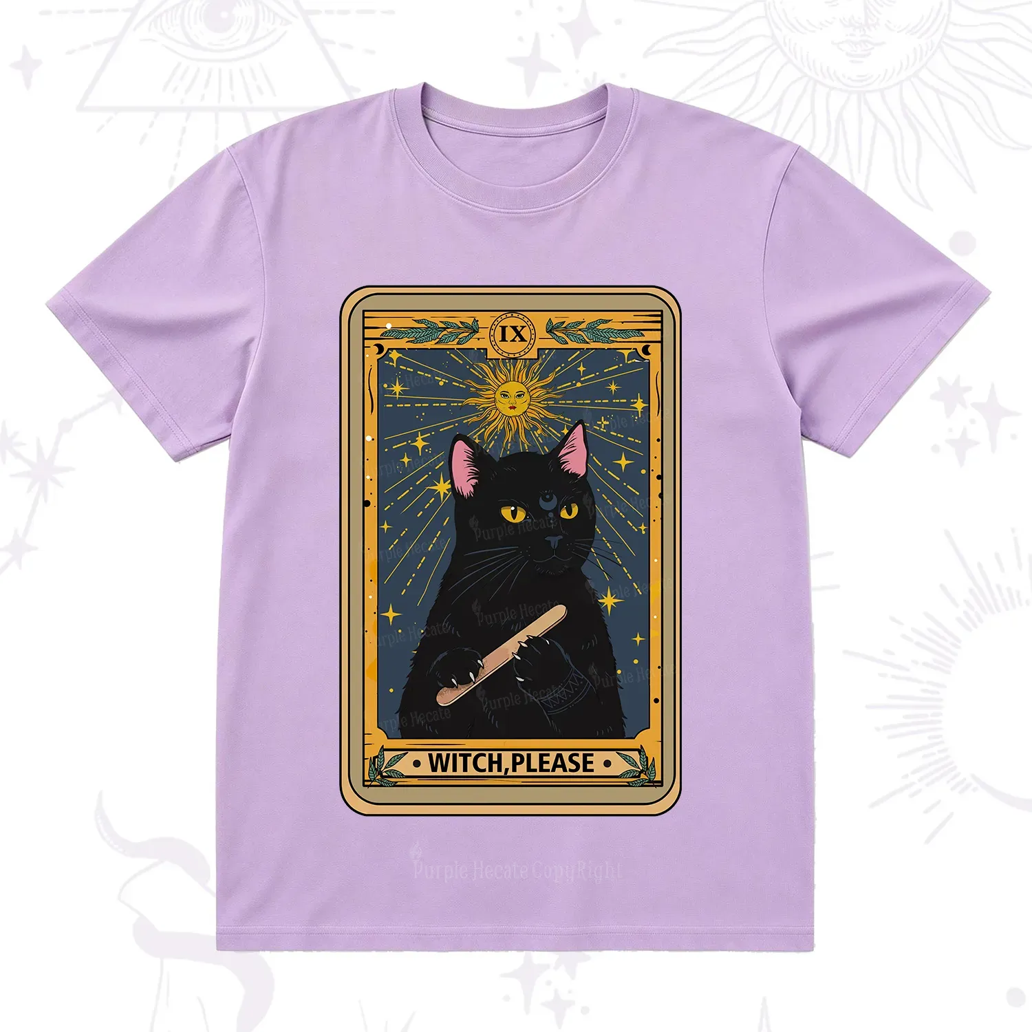 Purplehecate The Witch Please Tarot T-Shirt