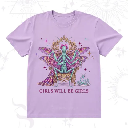 Purplehecate Girls Will Be Girls Mantis Queen T-Shirt