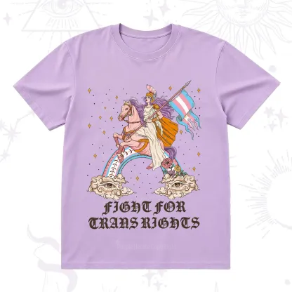 Purplehecate Fight for Trans Rights Knight T-Shirt