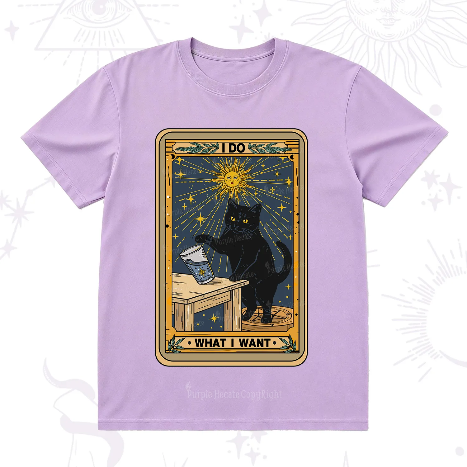 Purplehecate I Do What I Want Cats T-Shirt