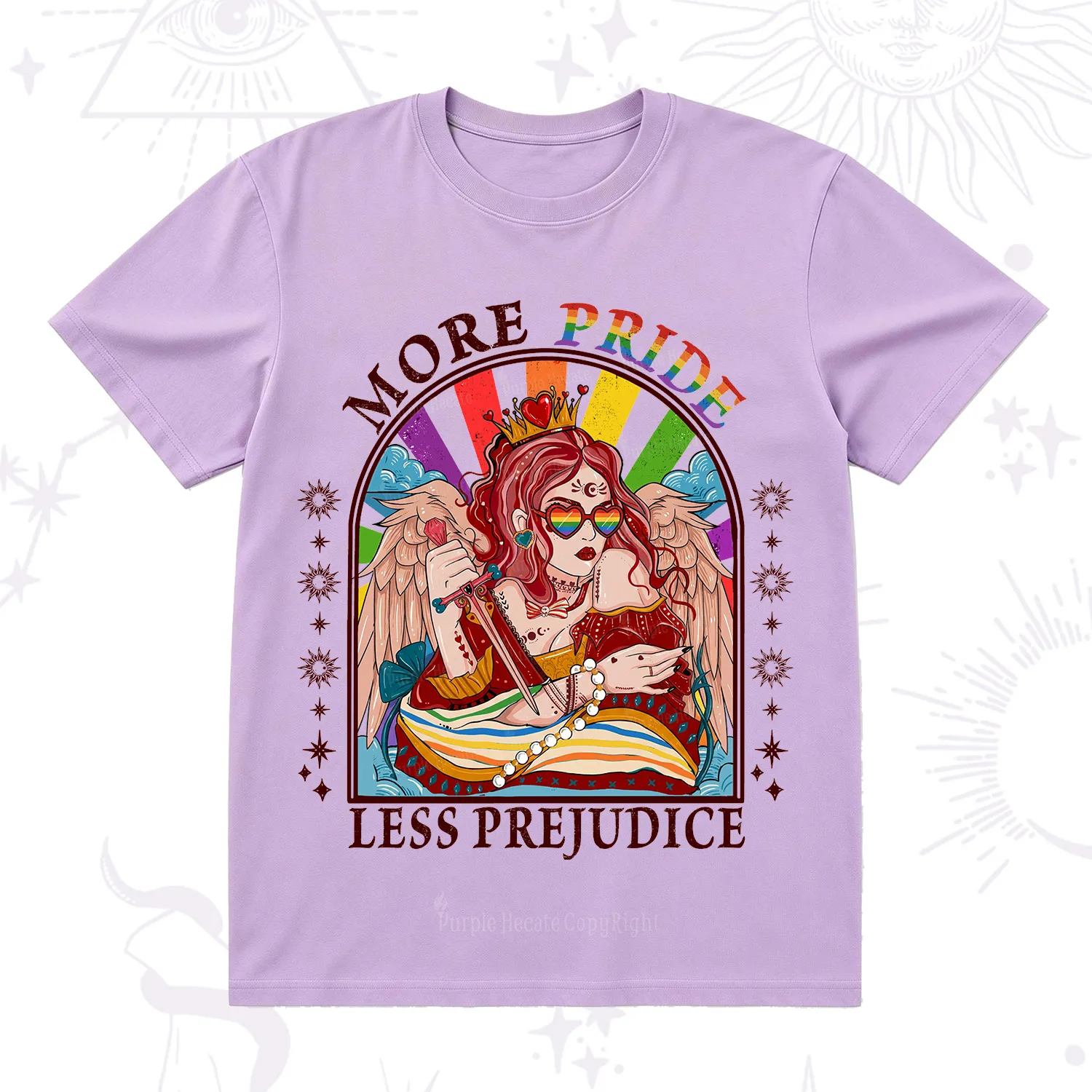 Purplehecate More Pride Less Prejudice T-Shirt