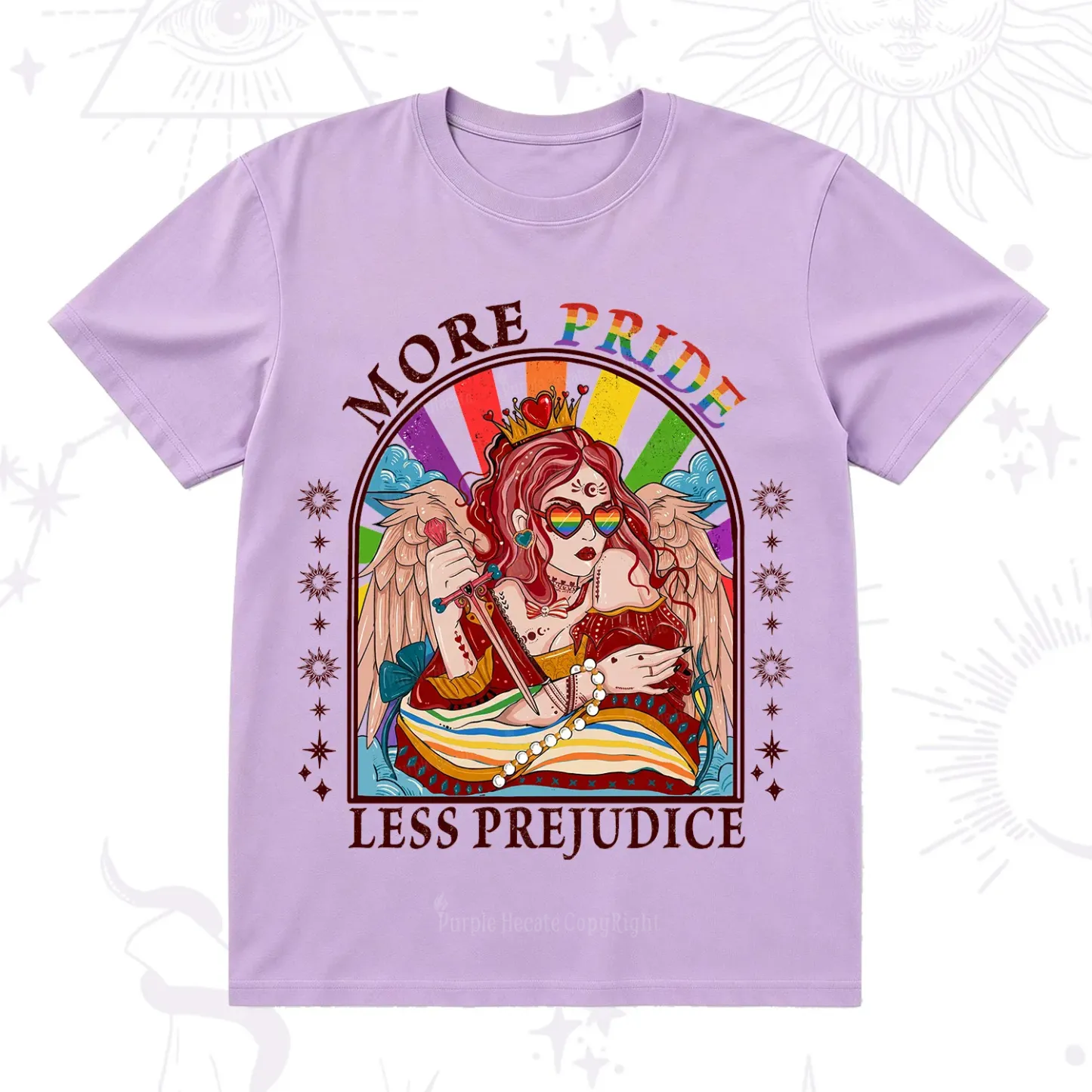 Purplehecate More Pride Less Prejudice T-Shirt